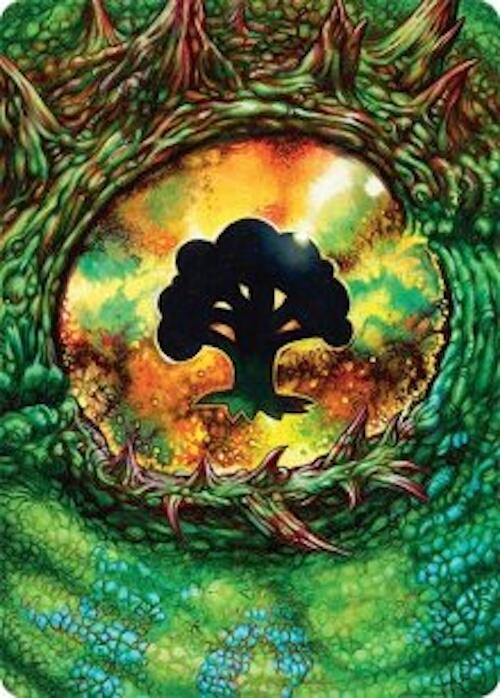 Forest Art Card (32/54) [Tarkir: Dragonstorm Art Series] | I Want That Stuff Brandon
