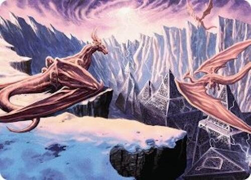 Maelstrom of the Spirit Dragon (42/54) [Tarkir: Dragonstorm Art Series] | I Want That Stuff Brandon