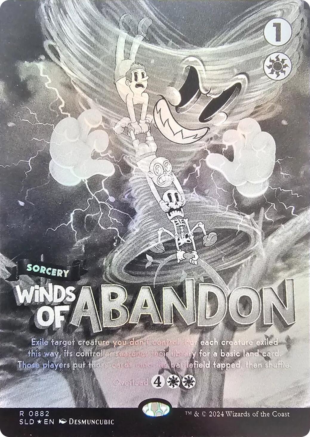 Winds of Abandon (Black & White Foil) [Secret Lair Drop Series] | I Want That Stuff Brandon