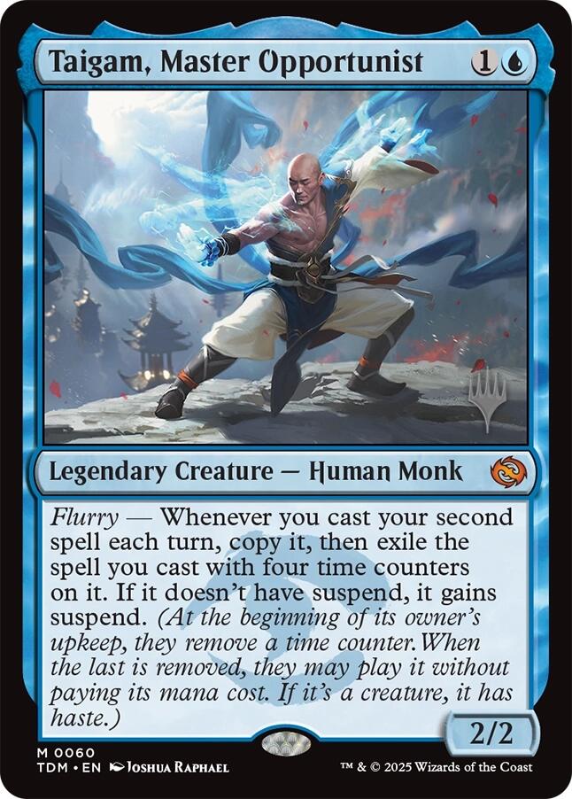 Taigam, Master Opportunist [Tarkir: Dragonstorm Promos] | I Want That Stuff Brandon
