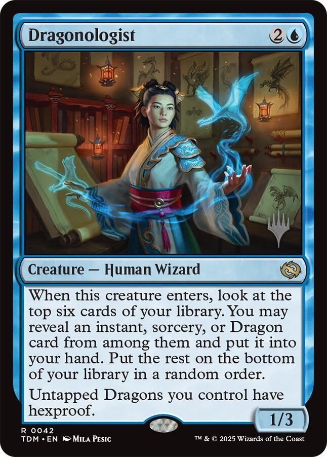 Dragonologist [Tarkir: Dragonstorm Promos] | I Want That Stuff Brandon