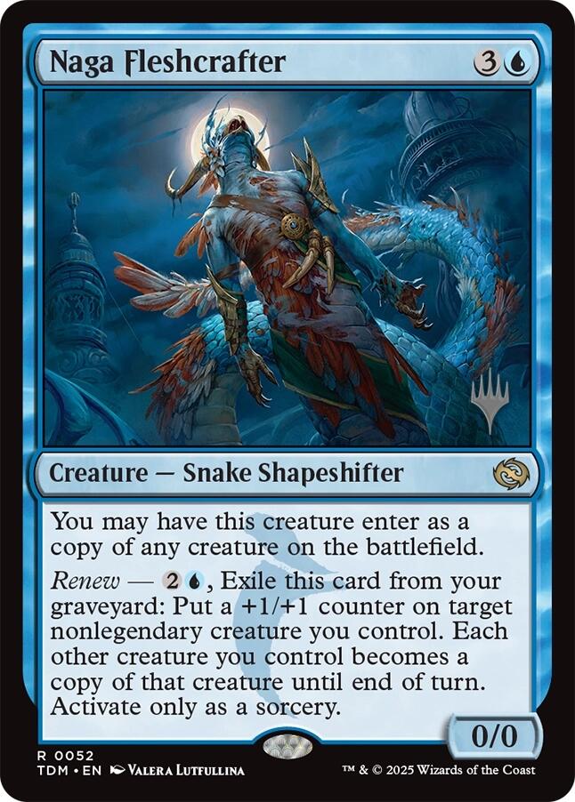 Naga Fleshcrafter [Tarkir: Dragonstorm Promos] | I Want That Stuff Brandon