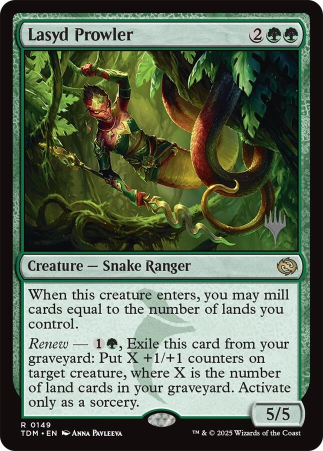 Lasyd Prowler [Tarkir: Dragonstorm Promos] | I Want That Stuff Brandon
