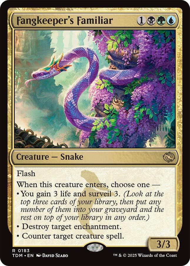 Fangkeeper's Familiar [Tarkir: Dragonstorm Promos] | I Want That Stuff Brandon