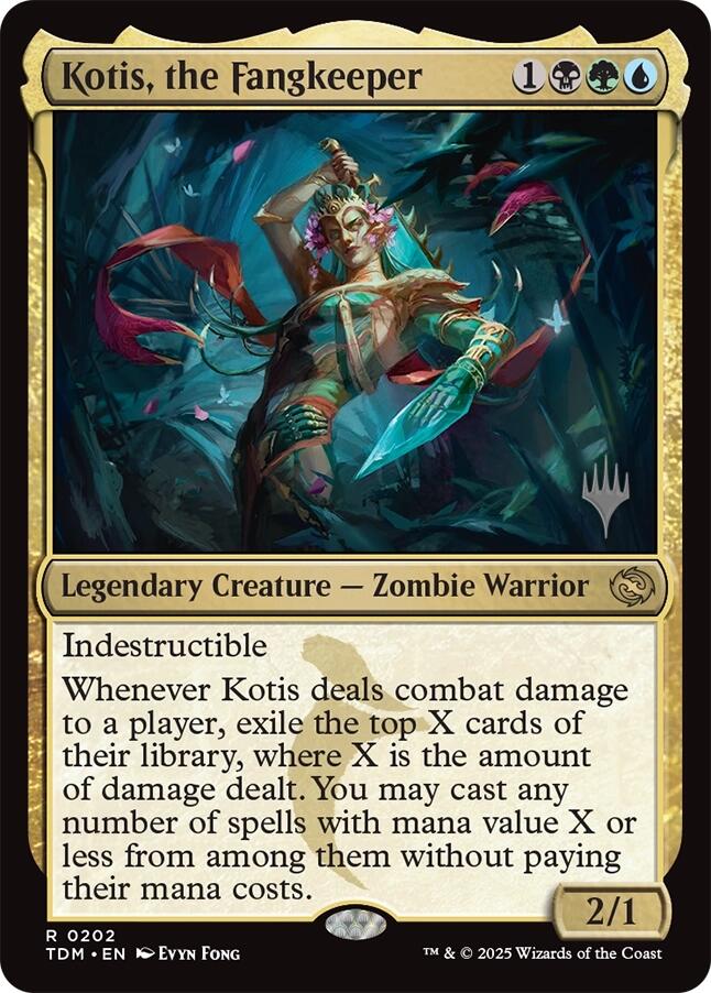 Kotis, the Fangkeeper [Tarkir: Dragonstorm Promos] | I Want That Stuff Brandon