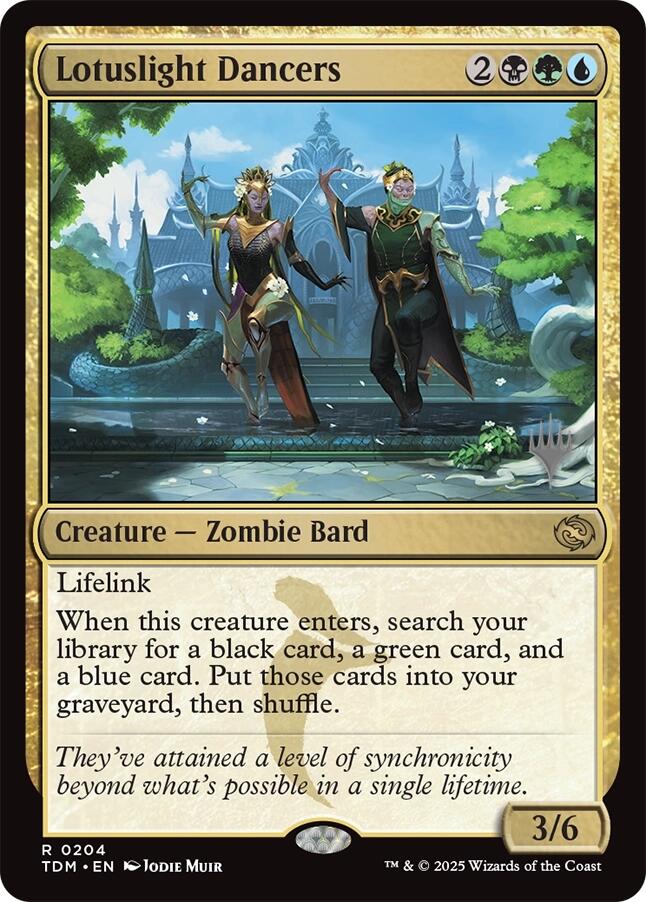 Lotuslight Dancers [Tarkir: Dragonstorm Promos] | I Want That Stuff Brandon