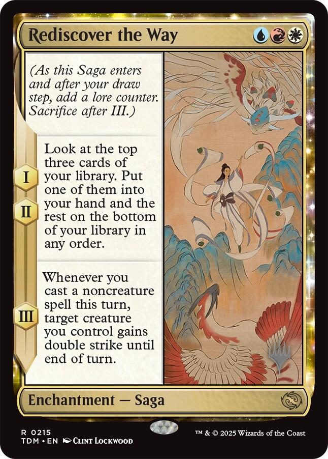 Rediscover the Way [Tarkir: Dragonstorm Promos] | I Want That Stuff Brandon