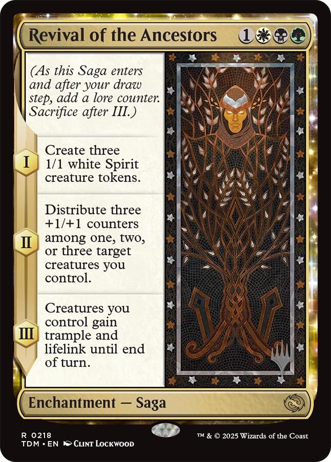 Revival of the Ancestors [Tarkir: Dragonstorm Promos] | I Want That Stuff Brandon