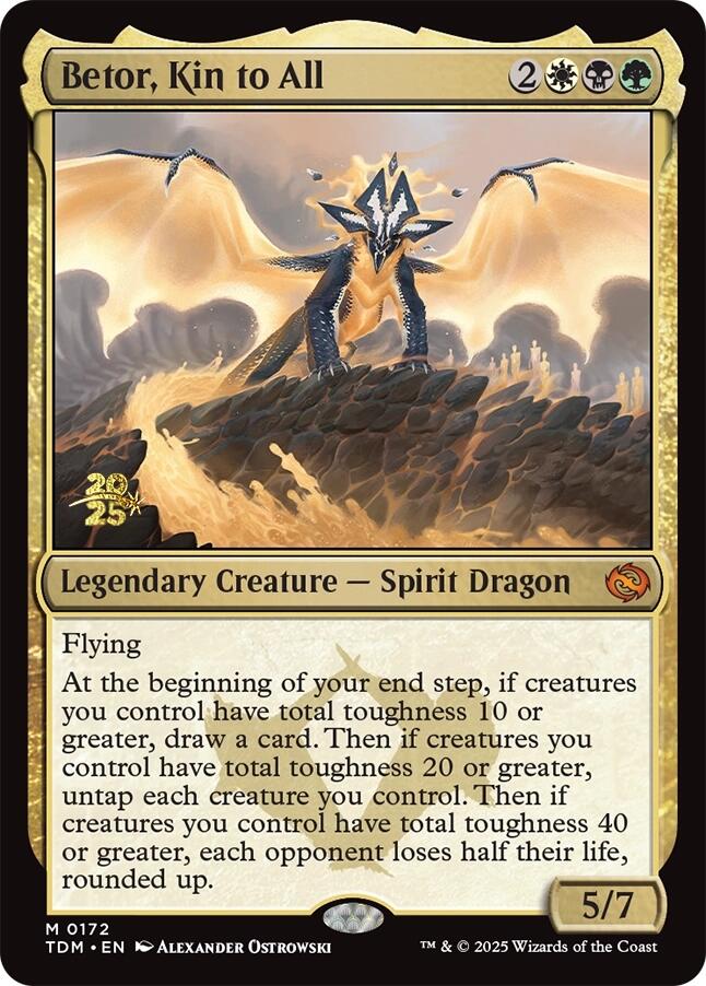 Betor, Kin to All [Tarkir: Dragonstorm Prerelease Promos] | I Want That Stuff Brandon