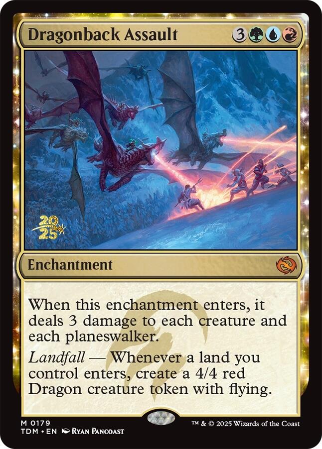 Dragonback Assault [Tarkir: Dragonstorm Prerelease Promos] | I Want That Stuff Brandon