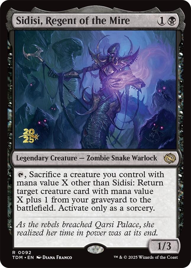 Sidisi, Regent of the Mire [Tarkir: Dragonstorm Prerelease Promos] | I Want That Stuff Brandon