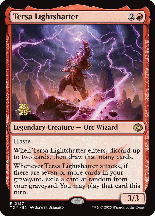 Tersa Lightshatter [Tarkir: Dragonstorm Prerelease Promos] | I Want That Stuff Brandon
