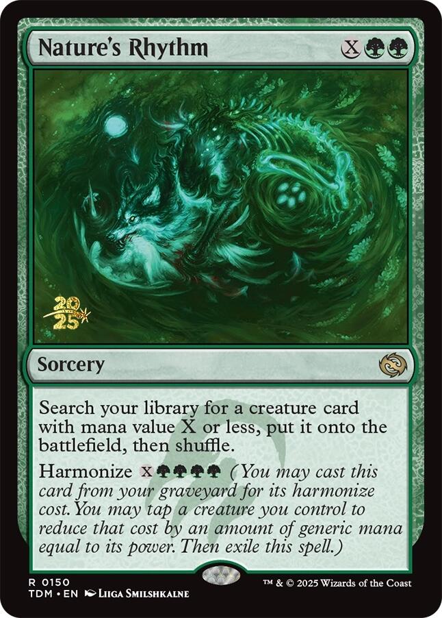 Nature's Rhythm [Tarkir: Dragonstorm Prerelease Promos] | I Want That Stuff Brandon