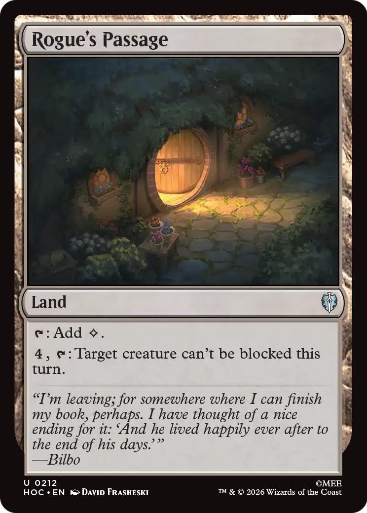 Rogue's Passage [The Hobbit: Eternal-Legal] | I Want That Stuff Brandon