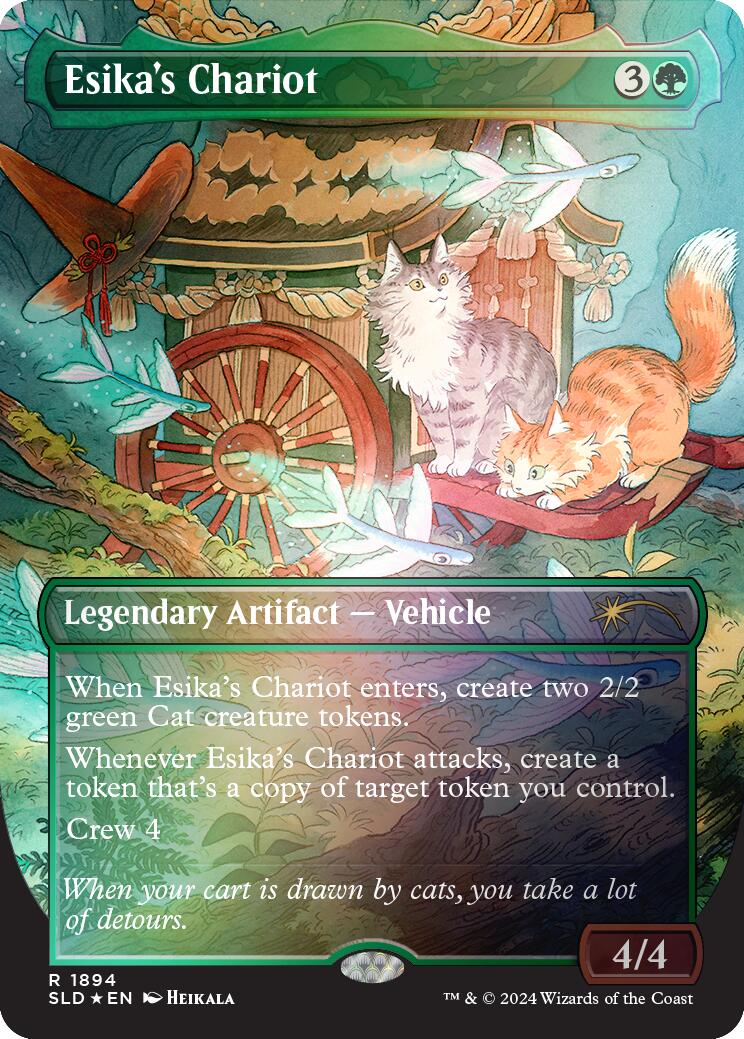 Esika's Chariot (Rainbow Foil) [Secret Lair Drop Series] | I Want That Stuff Brandon