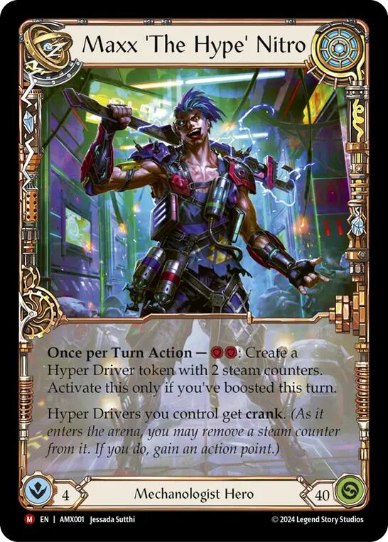 Maxx 'The Hype' Nitro [AMX001] (Armory Deck: Maxx Nitro) | I Want That Stuff Brandon