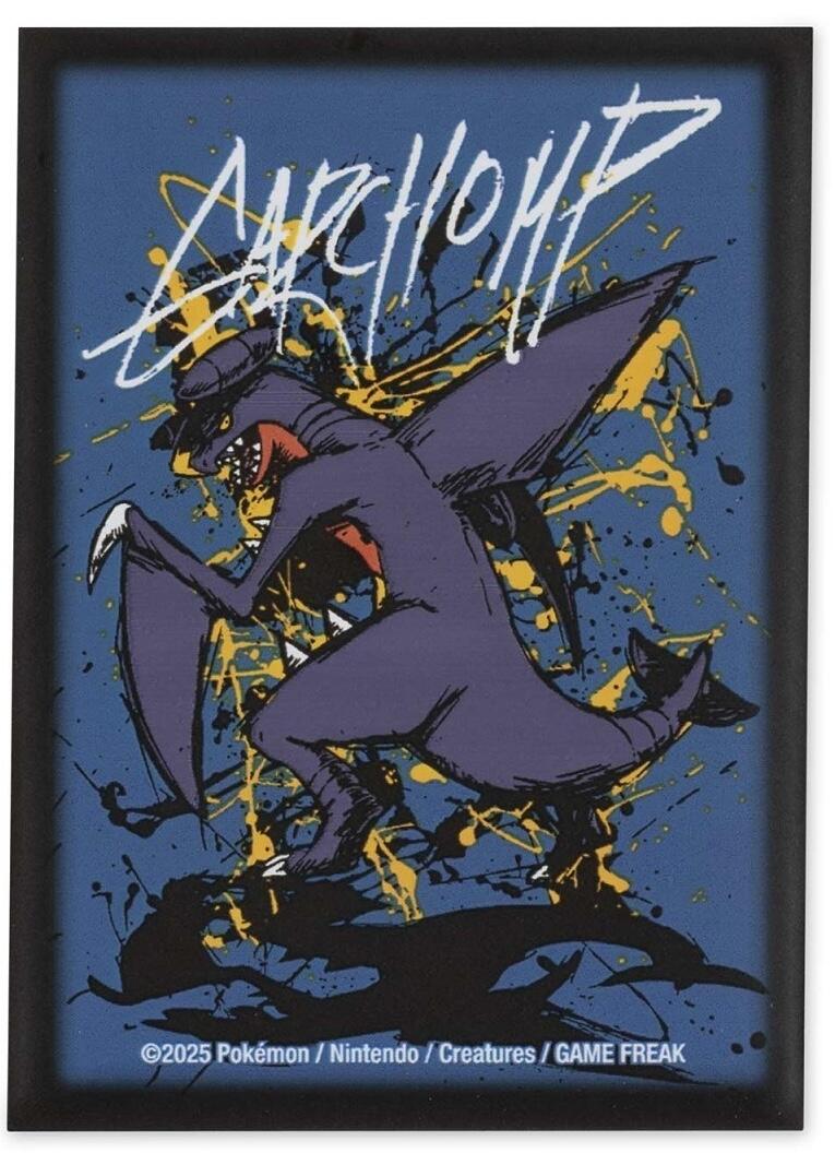 Card Sleeves - Pokemon Center × OMOCAT: Garchomp (65 Pack) | I Want That Stuff Brandon