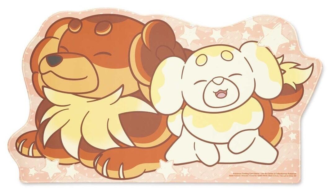 Playmat - Fidough & Dachsbun Die-Cut (Pokemon Center Exclusive) | I Want That Stuff Brandon