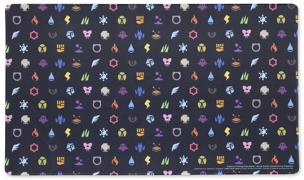 Playmat - Elemental Types (Pokemon Center Exclusive) | I Want That Stuff Brandon