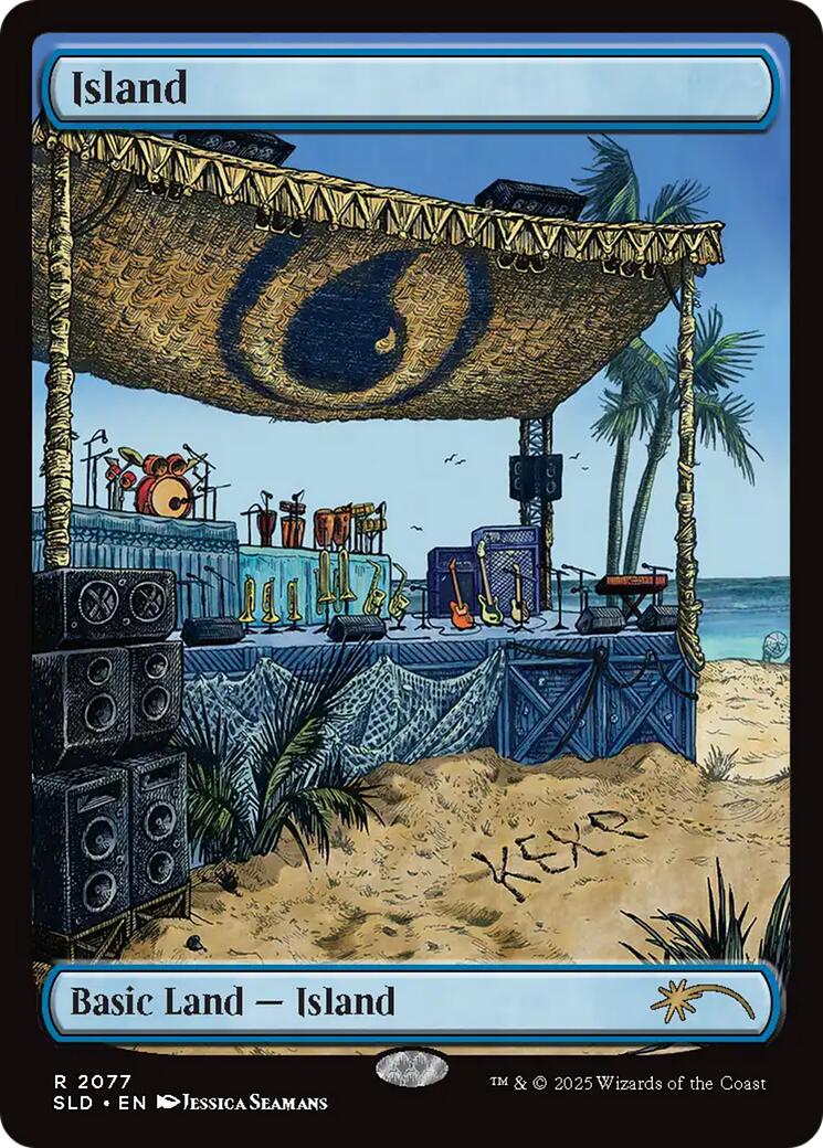 Island (2077) [Secret Lair Drop Series] | I Want That Stuff Brandon