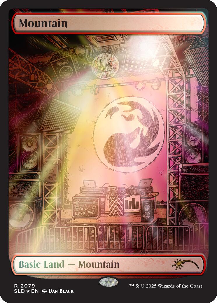 Mountain (2079) (Rainbow Foil) [Secret Lair Drop Series] | I Want That Stuff Brandon