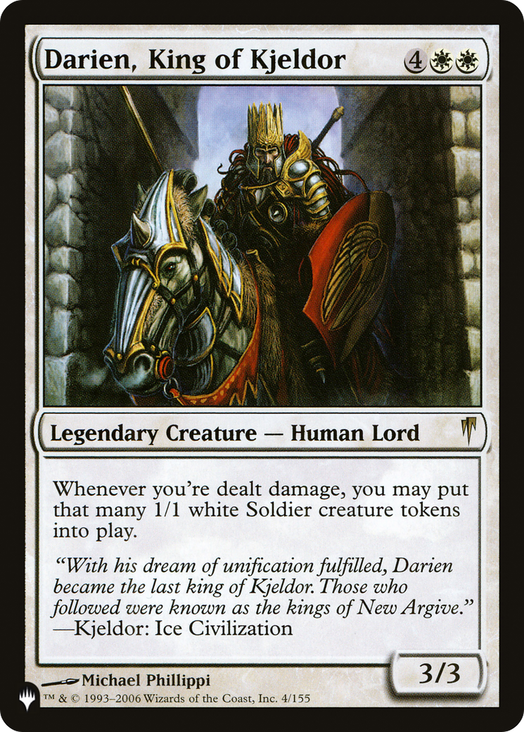 Darien, King of Kjeldor [The List] | I Want That Stuff Brandon