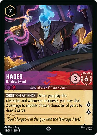 Hades - Ruthless Tyrant (48/204) [Reign of Jafar] | I Want That Stuff Brandon