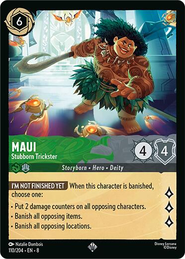 Maui - Stubborn Trickster (110/204) [Reign of Jafar] | I Want That Stuff Brandon