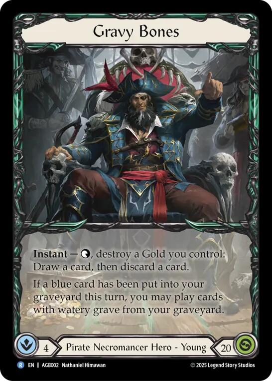 Gravy Bones (Rainbow Foil) [AGB002] (Armory Deck: Gravy Bones)  Rainbow Foil | I Want That Stuff Brandon