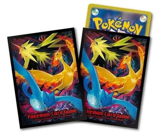 Card Sleeves - Moltres & Zapdos & Articuno (64-Pack) (Pokemon Center Japan Exclusive) | I Want That Stuff Brandon