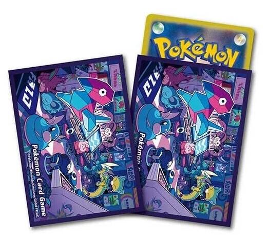 Card Sleeves - Night Arcade (64-Pack) (Pokemon Center Japan Exclusive) | I Want That Stuff Brandon