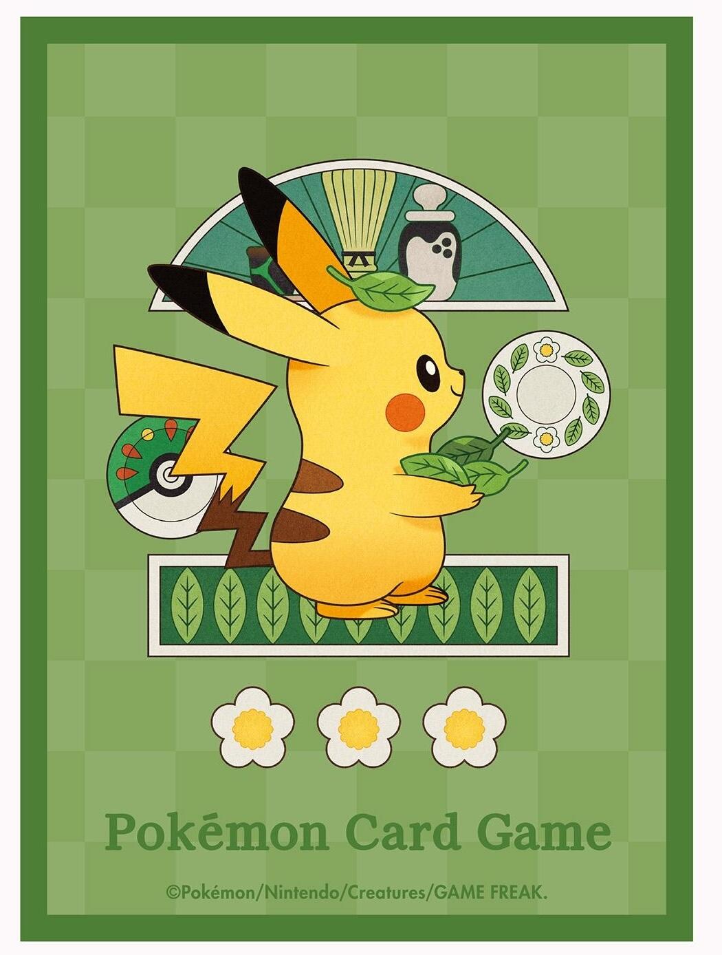 Card Sleeves - Cafe Chades (64-Pack) (Pokemon Center Japan Exclusive) | I Want That Stuff Brandon