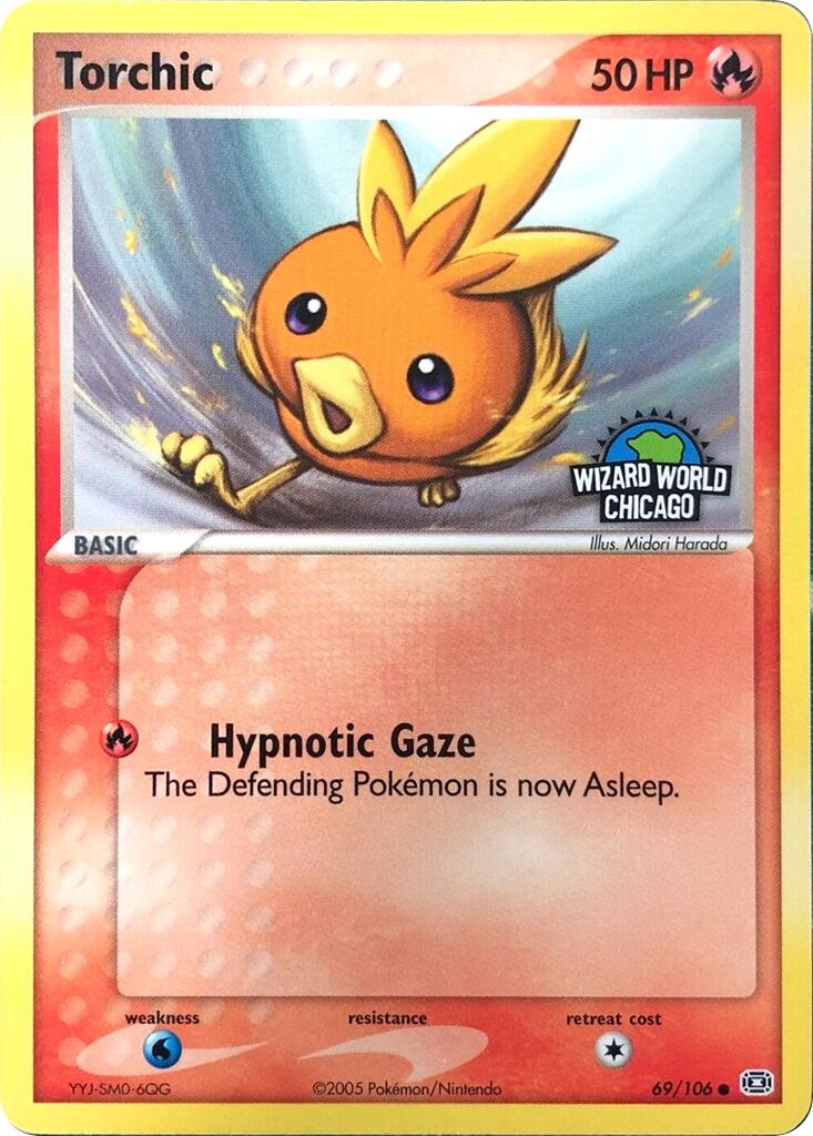 Torchic (69/106) (Wizard World Chicago) [Miscellaneous Cards] | I Want That Stuff Brandon