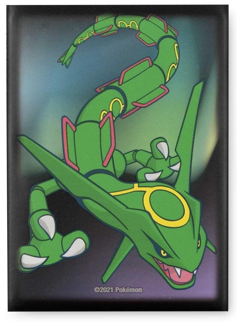 Card Sleeves - Rayquaza Legendary Lights (65 Pack) (Pokemon Center Exclusive) | I Want That Stuff Brandon