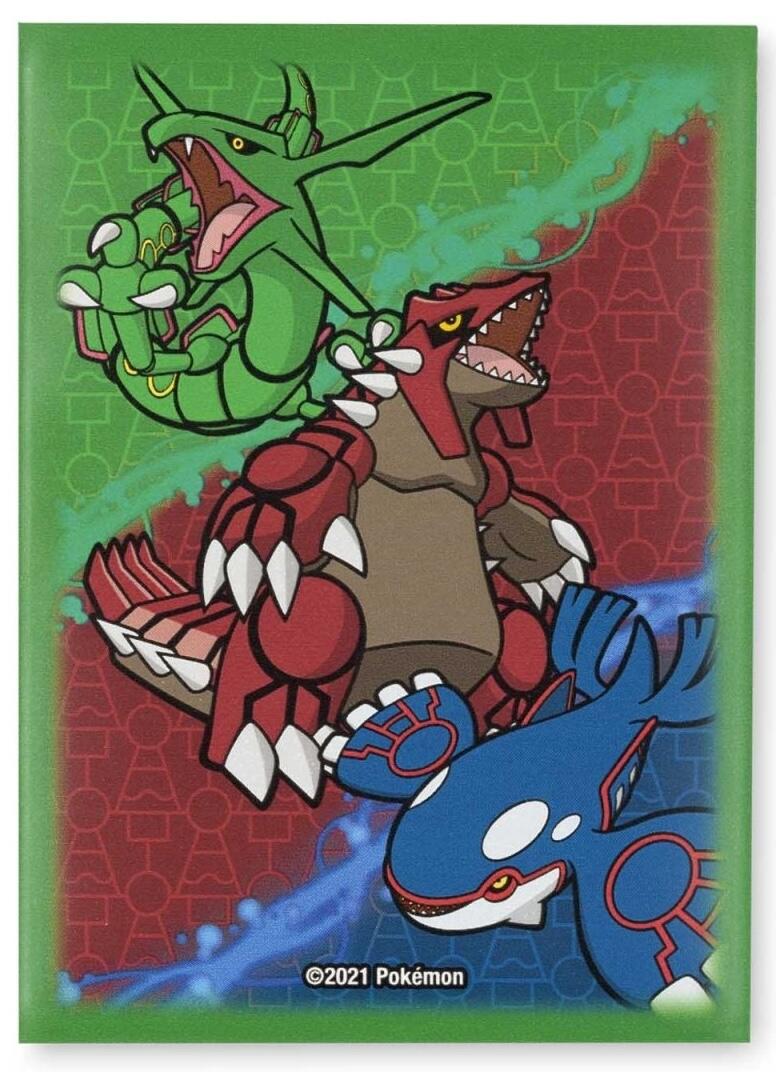 Card Sleeves - Legends of Hoenn (65 Pack) (Pokemon Center Exclusive) | I Want That Stuff Brandon
