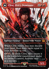 Clive, Ifrit's Dominant // Ifrit, Warden of Inferno (Borderless) (0318) [FINAL FANTASY] | I Want That Stuff Brandon