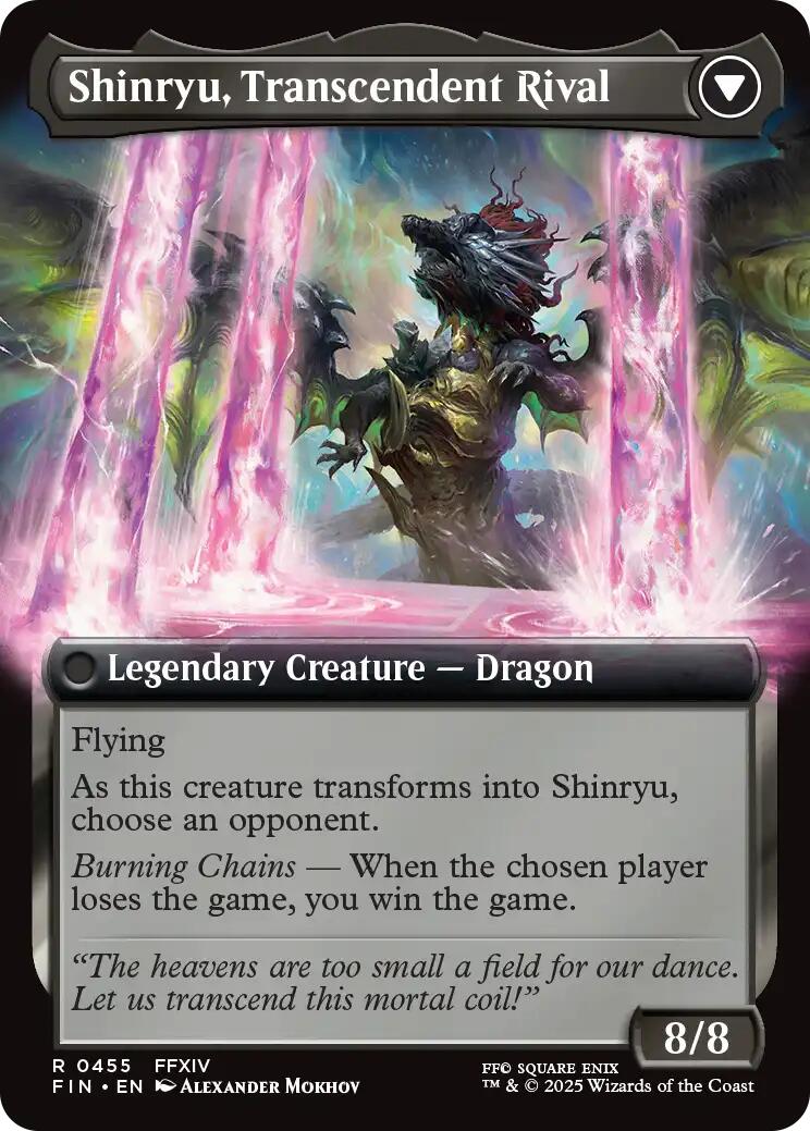 Zenos yae Galvus // Shinryu, Transcendent Rival (Extended Art) [FINAL FANTASY] | I Want That Stuff Brandon