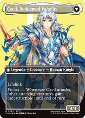 Cecil, Dark Knight // Cecil, Redeemed Paladin (Borderless) (Surge Foil) [FINAL FANTASY] | I Want That Stuff Brandon