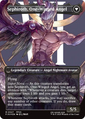 Sephiroth, Fabled SOLDIER // Sephiroth, One-Winged Angel (Borderless) (Surge Foil) [FINAL FANTASY] | I Want That Stuff Brandon