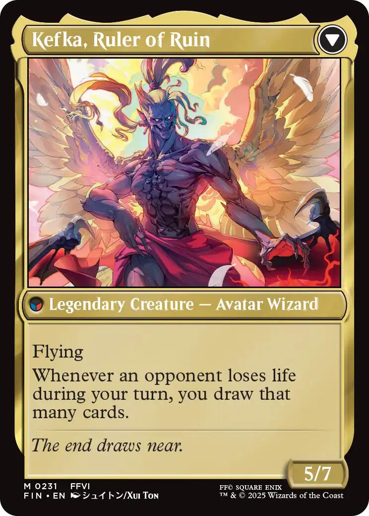 Kefka, Court Mage // Kefka, Ruler of Ruin [FINAL FANTASY] | I Want That Stuff Brandon