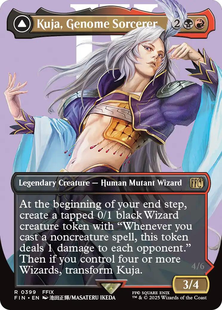 Kuja, Genome Sorcerer // Trance Kuja, Fate Defied (Borderless) [FINAL FANTASY] | I Want That Stuff Brandon
