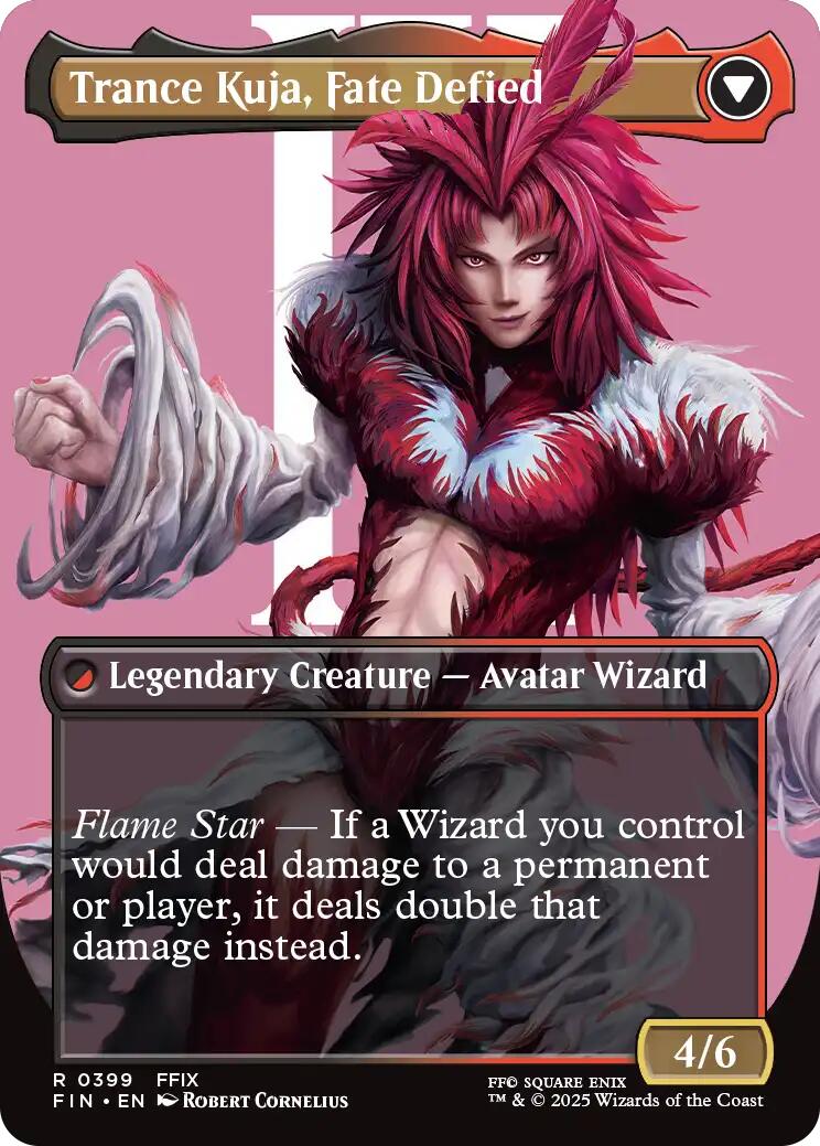 Kuja, Genome Sorcerer // Trance Kuja, Fate Defied (Borderless) [FINAL FANTASY] | I Want That Stuff Brandon