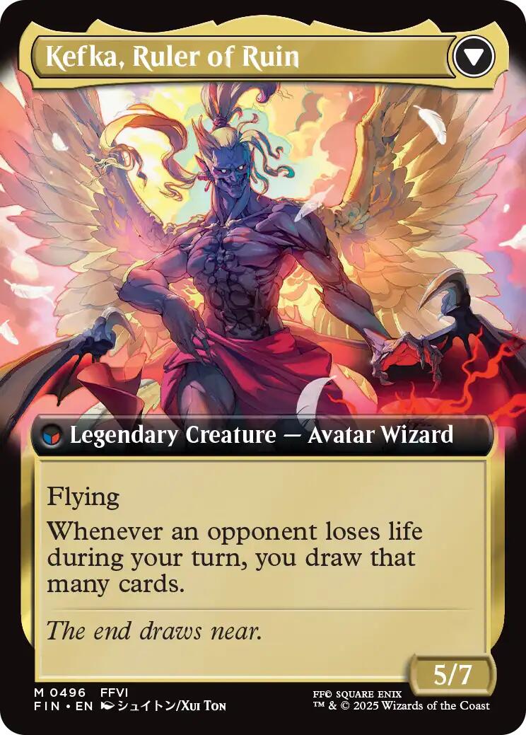 Kefka, Court Mage // Kefka, Ruler of Ruin (Extended Art) [FINAL FANTASY] | I Want That Stuff Brandon