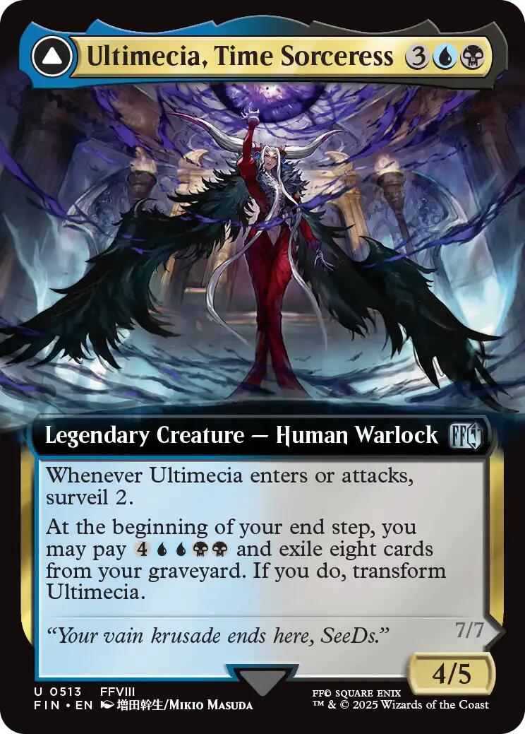 Ultimecia, Time Sorceress // Ultimecia, Omnipotent (Extended Art) [FINAL FANTASY] | I Want That Stuff Brandon