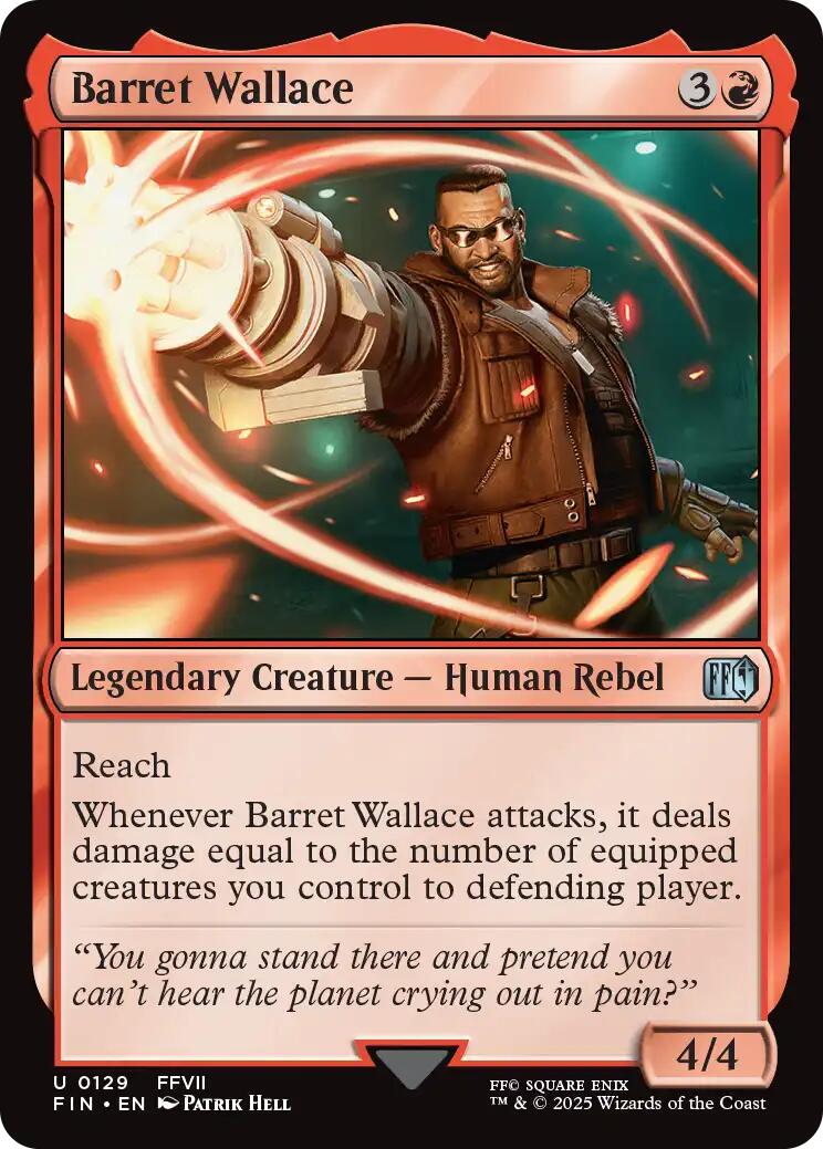 Barret Wallace [FINAL FANTASY] | I Want That Stuff Brandon