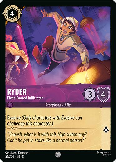 Ryder - Fleet-Footed Infiltrator (56/204) [Reign of Jafar] | I Want That Stuff Brandon
