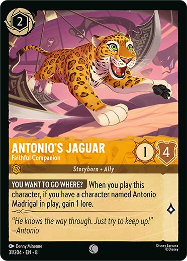 Antonio's Jaguar - Faithful Companion (31/204) [Reign of Jafar] | I Want That Stuff Brandon