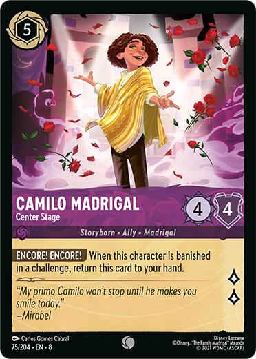 Camilo Madrigal - Center Stage (75/204) [Reign of Jafar] | I Want That Stuff Brandon