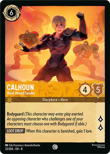 Calhoun - Hard-Nosed Leader (32/204) [Reign of Jafar] | I Want That Stuff Brandon