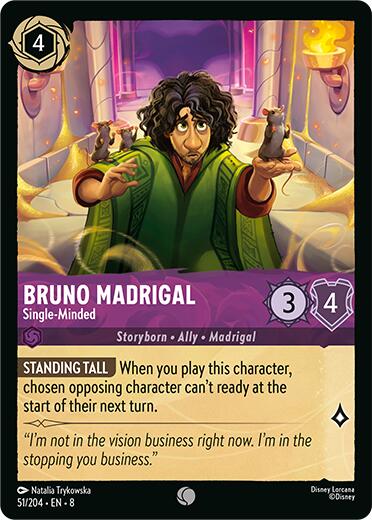 Bruno Madrigal - Single-Minded (51/204) [Reign of Jafar] | I Want That Stuff Brandon